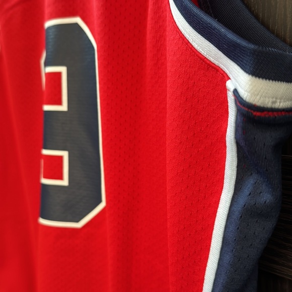 Mitchell & Ness Michael Jordan Red USA Olympic Basketball Authentic 1984 Jersey - Picture 6 of 7